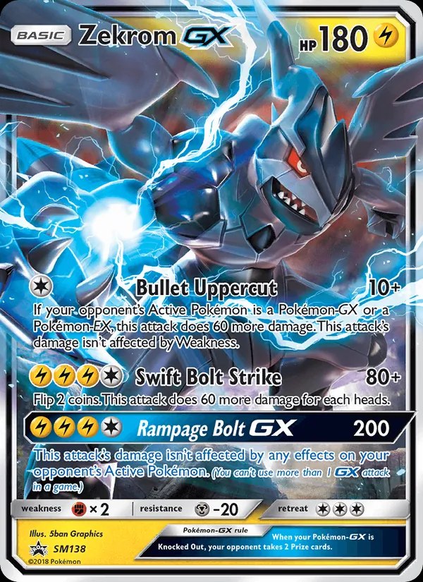 Zekrom GX - 238/SM-P