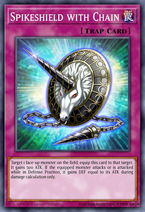 Spikeshield with Chain