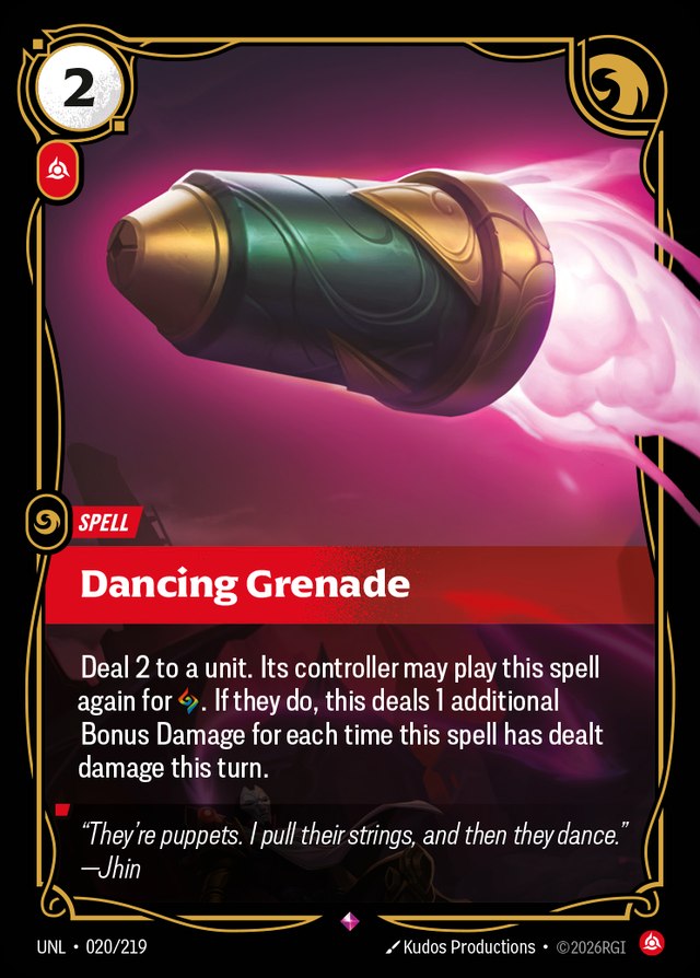 Dancing Grenade