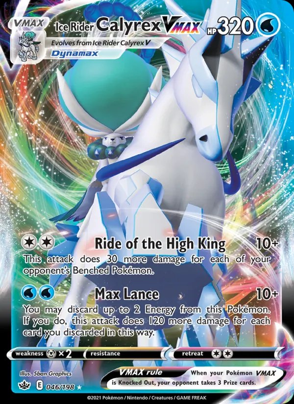 Ice Rider Calyrex VMAX - 046/198