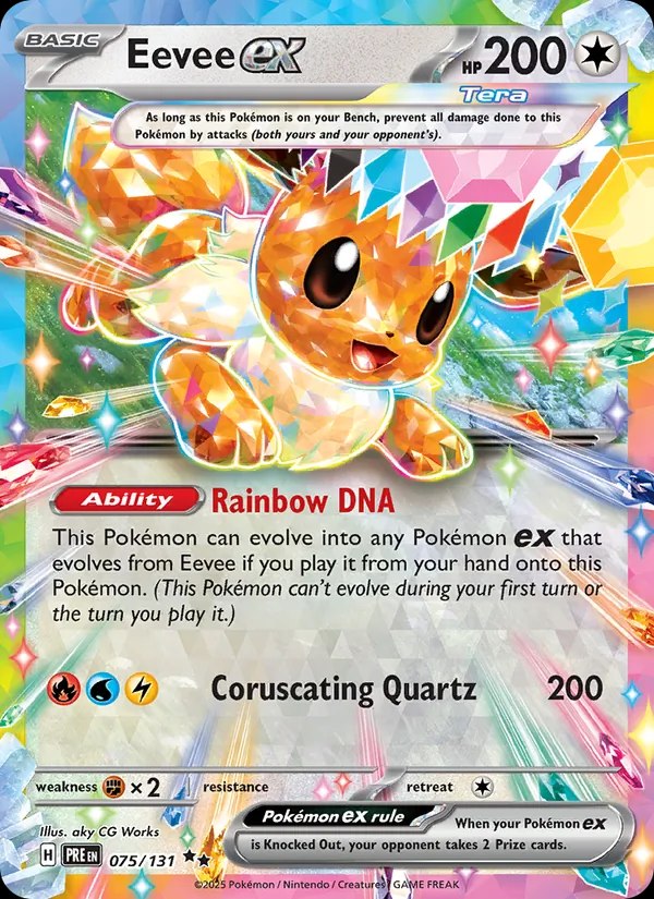 Eevee ex - 126/187