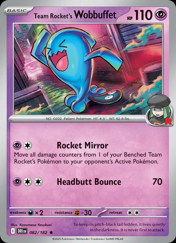 Team Rocket's Wobbuffet - 103/098