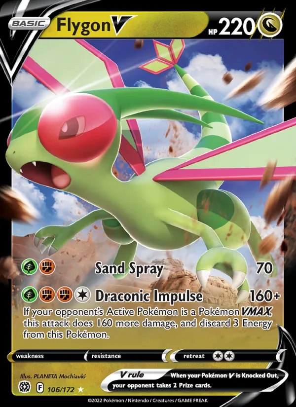 Flygon V - 110/100