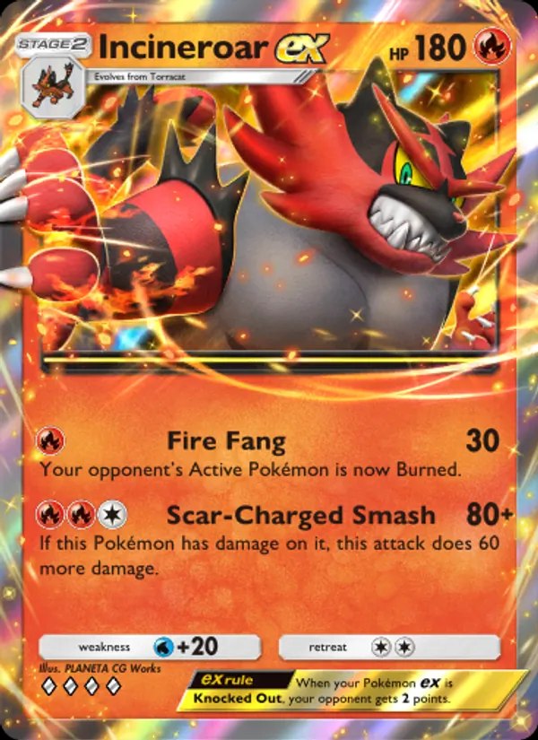 Incineroar ex