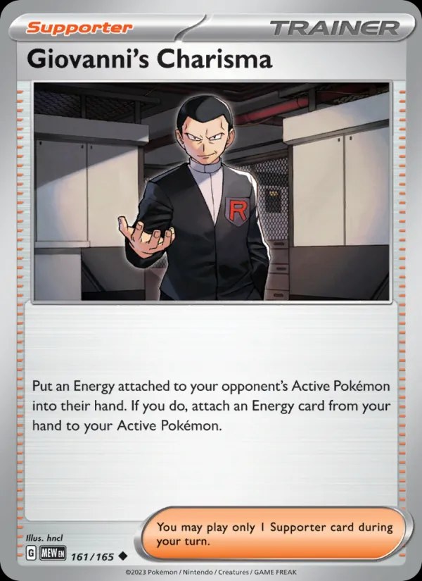 Giovanni's Charisma - 207/165