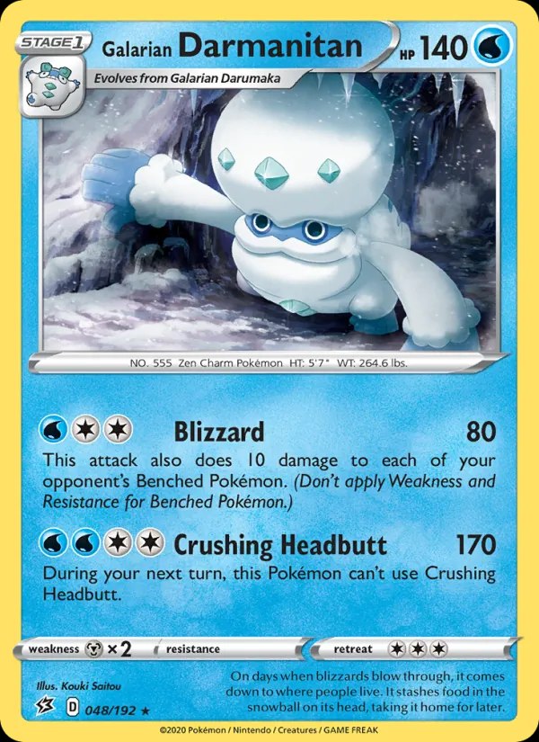 Galarian Darmanitan - 038/190