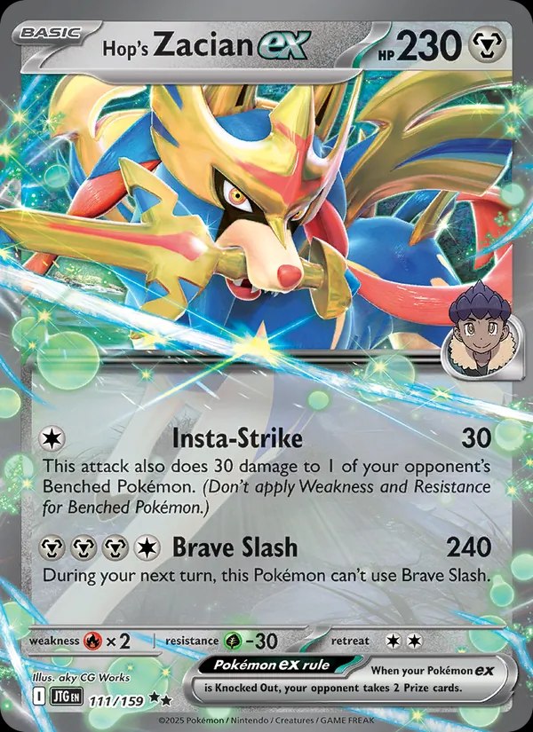 Hop's Zacian ex - 128/100