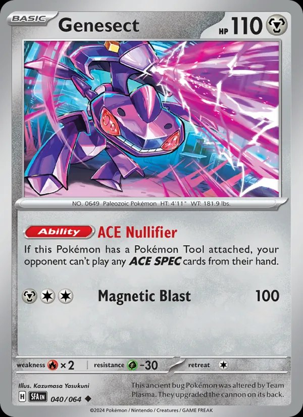 Genesect - 040/064 (Cosmos Holo)