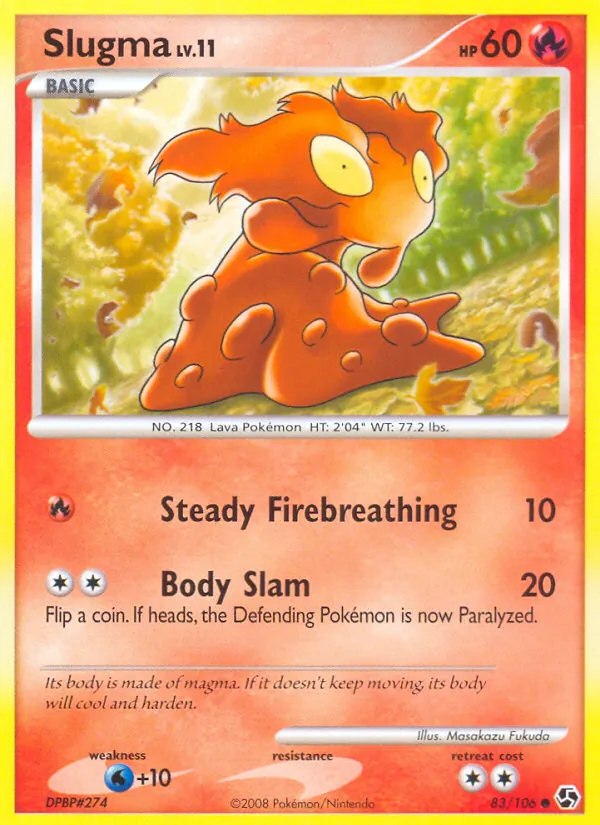 Slugma (Mirror Holo)