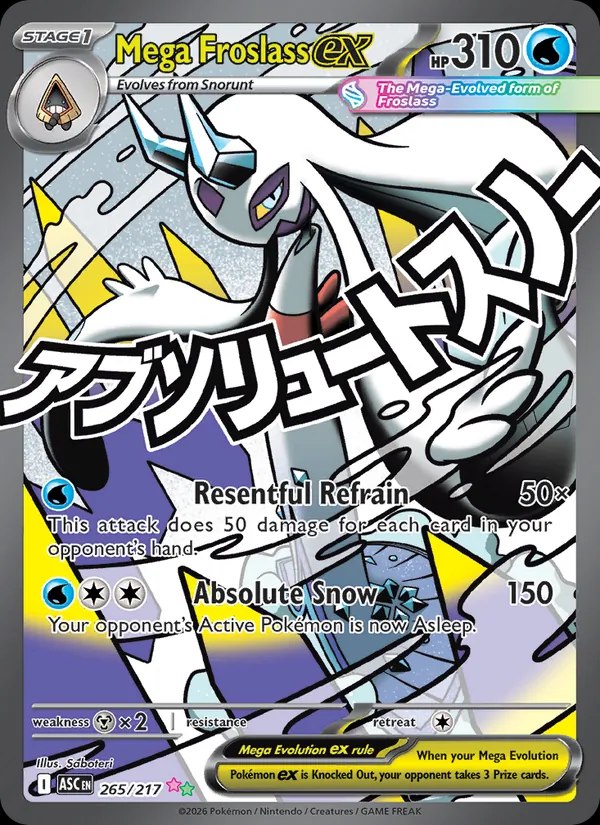 Mega Froslass ex - 265/217