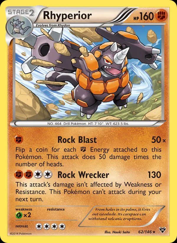 Rhyperior - 62/146 (Cosmos Holo)