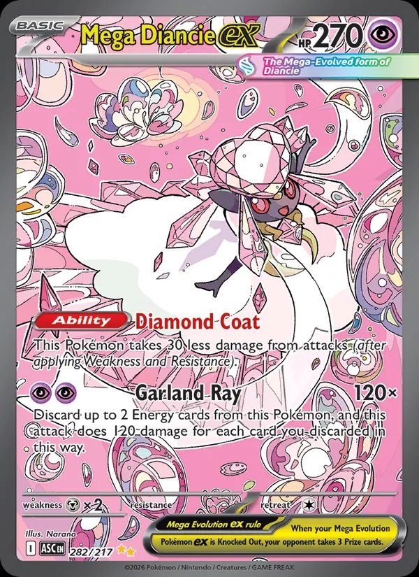 Mega Diancie ex - 282/217