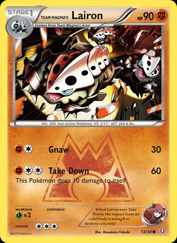 Team Magma's Lairon - 012/033