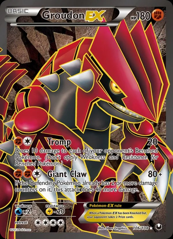 Groudon EX - 039/070