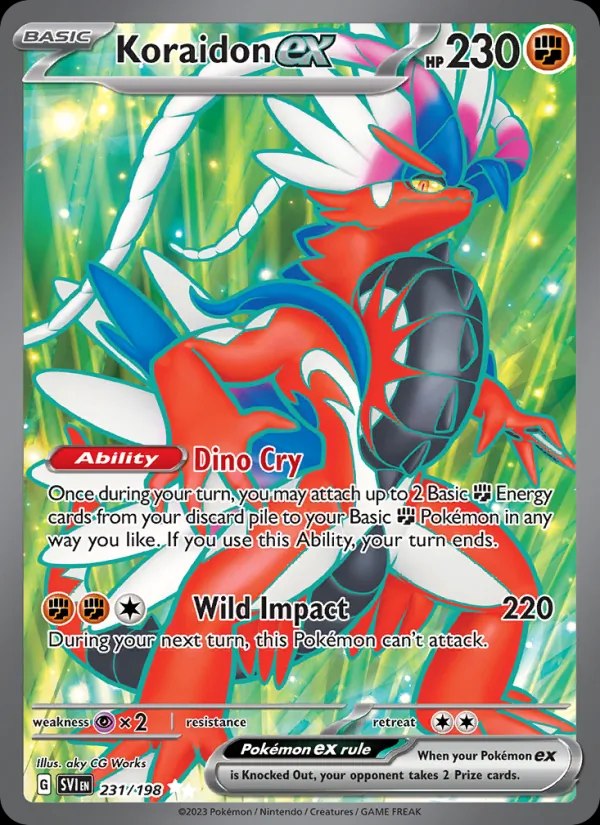 Koraidon ex - 231/198
