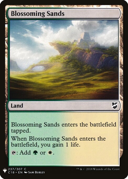 Blossoming Sands (C18)