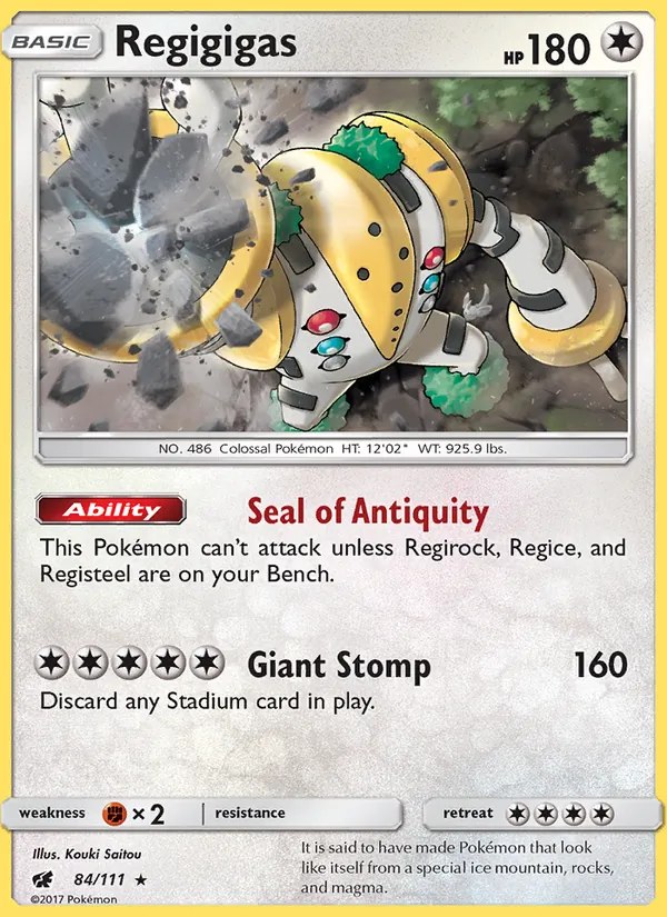 Regigigas - 84/111 (League Challenge) [3rd Place]