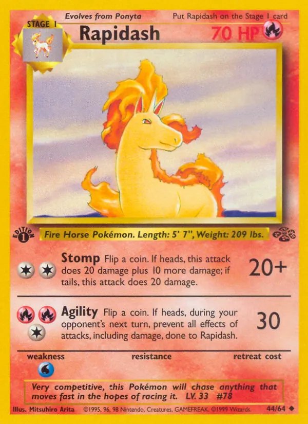 Rapidash - 105/128
