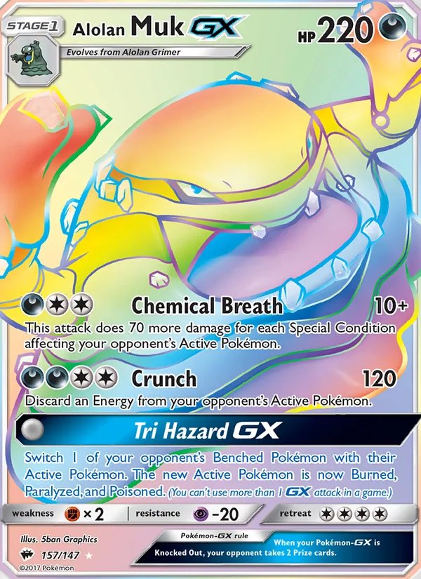 Alolan Muk GX (Secret)