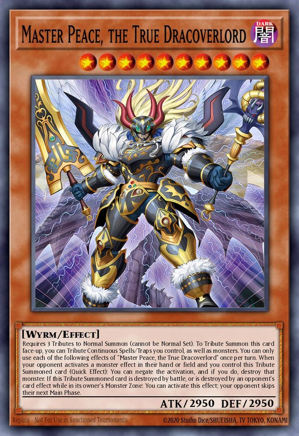 Master Peace, the True Dracoverlord