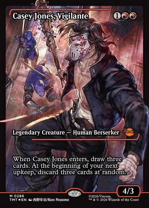 Casey Jones, Vigilante (0286) (Showcase)