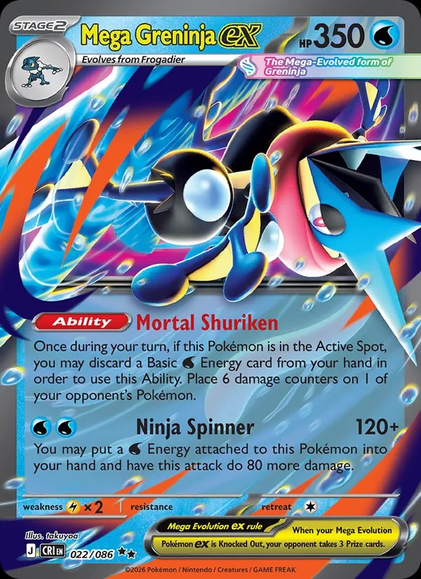 Mega Greninja ex - 120/083