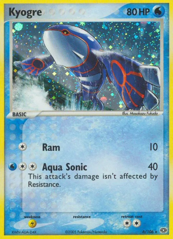 Kyogre - 006/106
