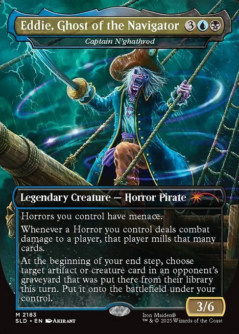 Eddie, Ghost of the Navigator - Captain N'ghathrod