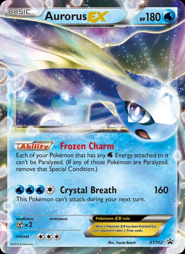 Aurorus EX - 168/XY-P