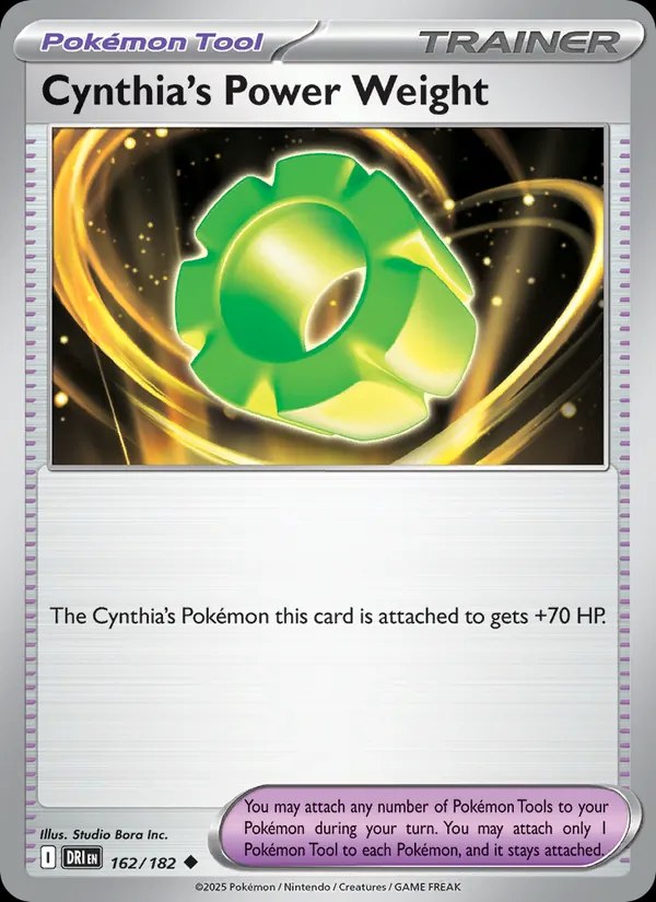Cynthia's Power Weight