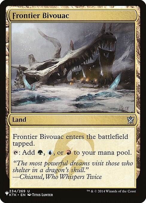 Frontier Bivouac (KTK)