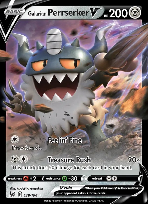 Galarian Perrserker V - 108/100