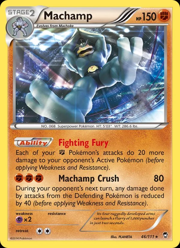 Machamp - 46/111 (Cosmos Holo)