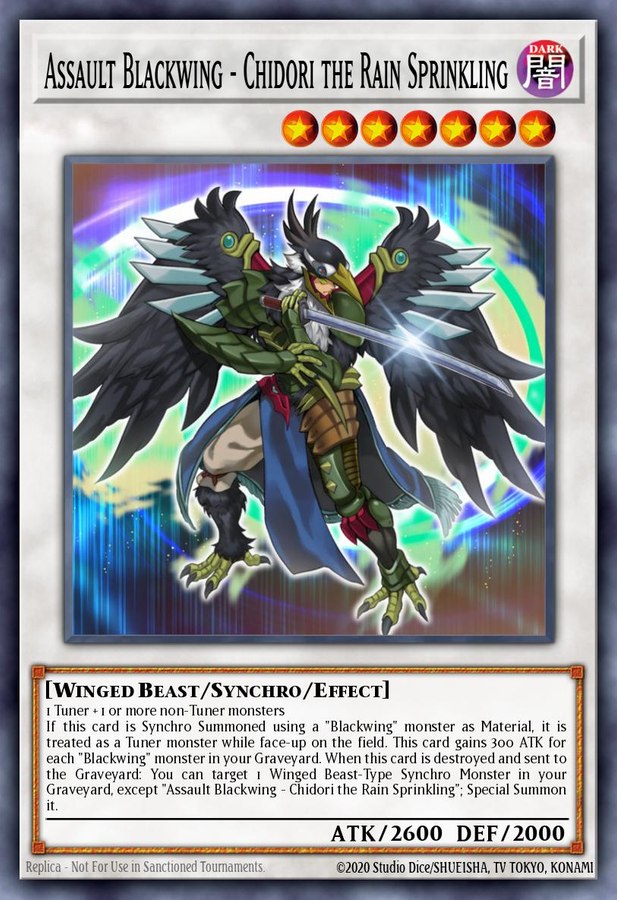 Assault Blackwing - Chidori the Rain Sprinkling