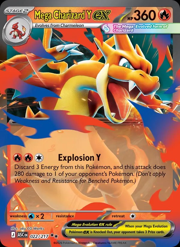 Mega Charizard Y ex - 030