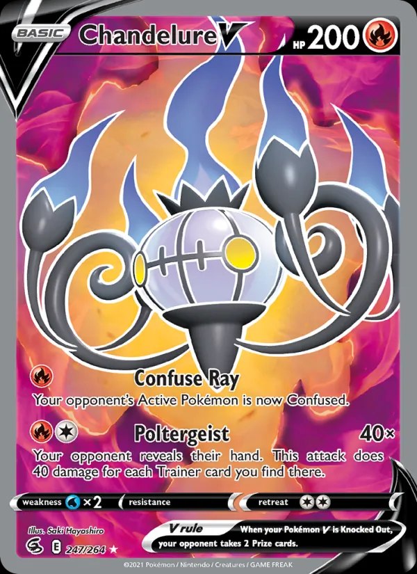 Chandelure V - 102/100