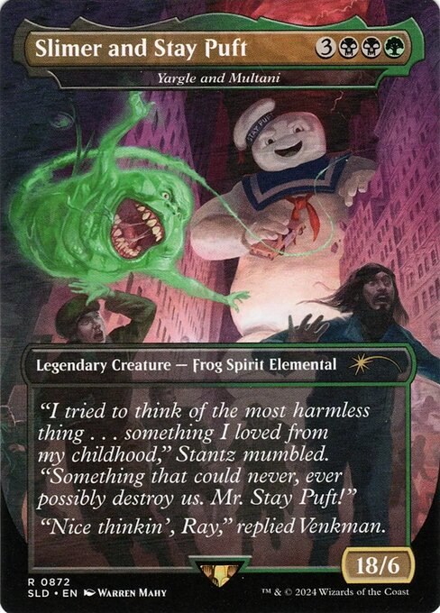Slimer and Stay Puft - Yargle and Multani