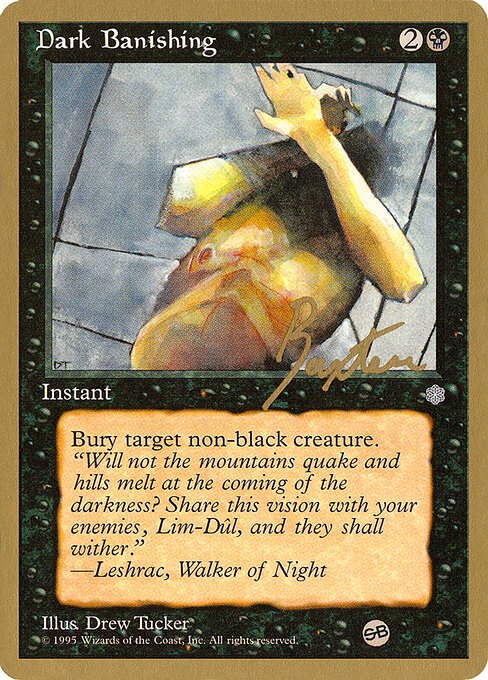 Dark Banishing - 1996 George Baxter (ICE) (SB)