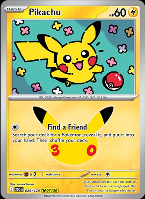 Pikachu - 029/128