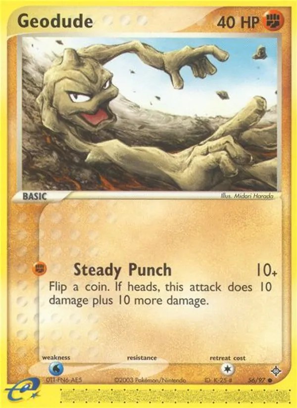 Geodude - 56/97
