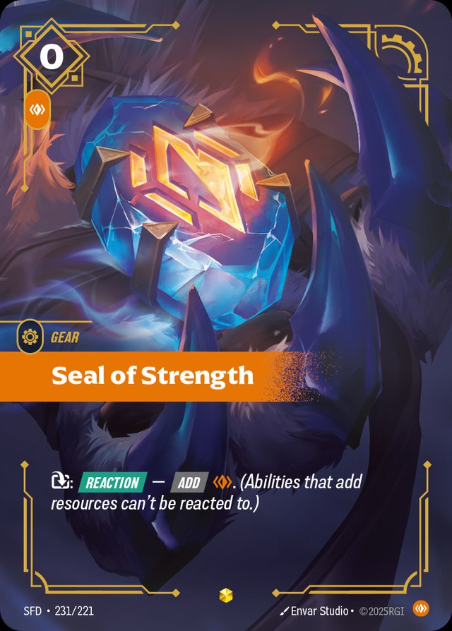 Seal of Strength (Overnumbered)