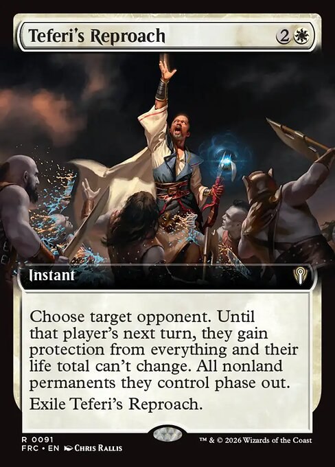 Teferi's Reproach (Extended Art)