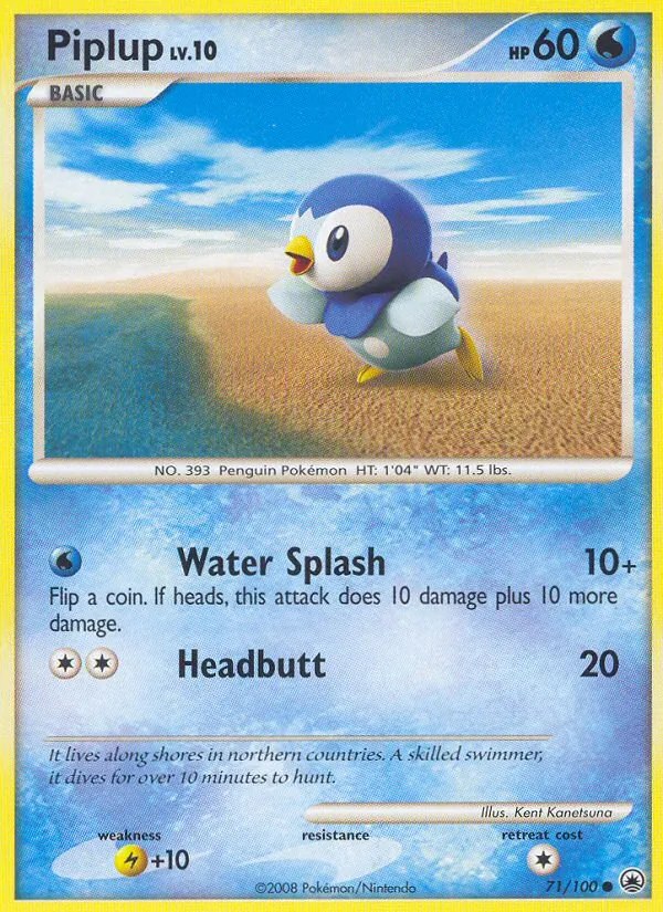 Piplup - 71/100 [Platinum]