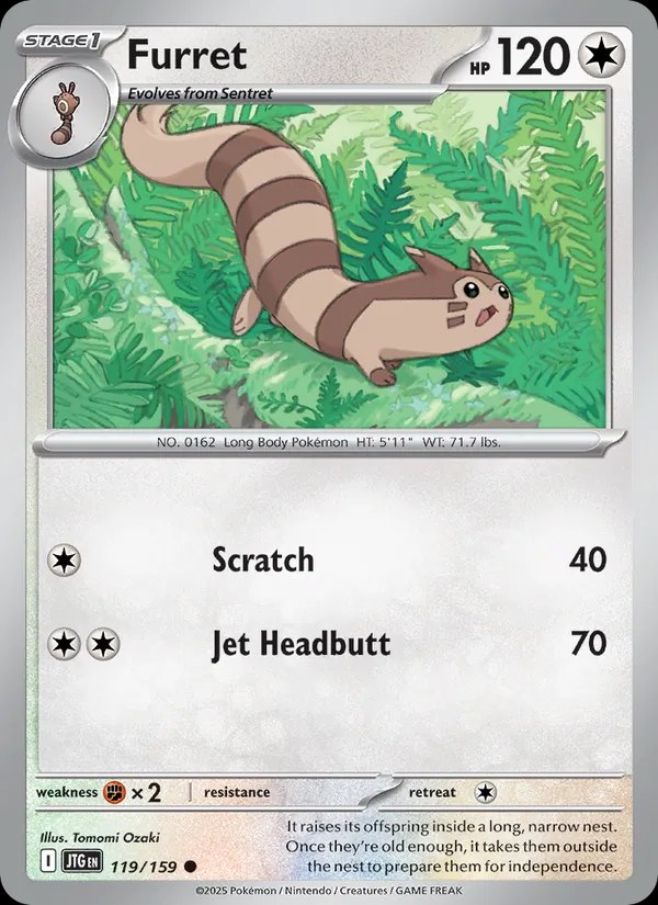 Furret - 119/159