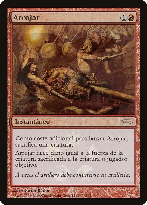 Arrojar