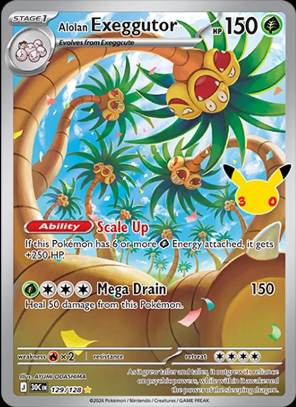 Alolan Exeggutor - 129/128