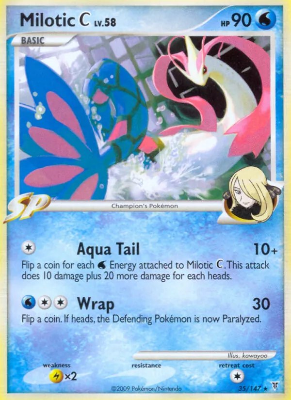 Milotic C - 35/147 (DPPt Supreme Victors)