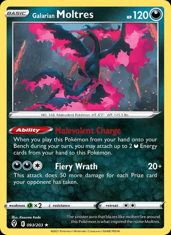 Galarian Moltres - 190/172