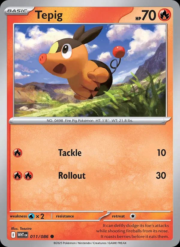 Tepig (Master Ball Pattern)