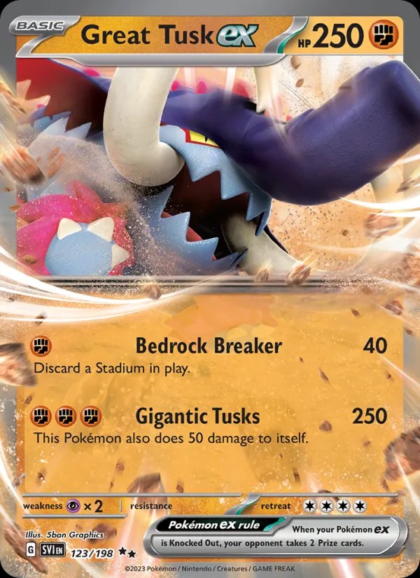 Great Tusk ex - 102/078